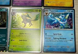 Pokemon Prismatic Evolutions Costco Cosmo Promo Cards (8 Cards Total) - #08 - Image 5