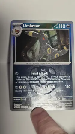 Umbreon Masterball Holo Pokemon - Prismatic Evolutions #059 - Image 2