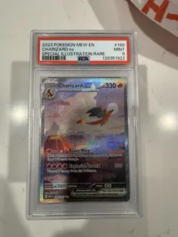 Pokemon Charizard ex Sv: Scarlet & Violet 151 Special Illustration Rare PSA 9 - Image 1
