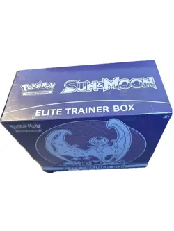 Pokemon Sun and Moon Base Set ETB Lunala Elite Trainer Box 728192530920 - Image 2