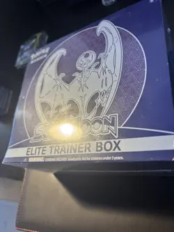 Pokemon Sun and Moon Base Set ETB Lunala Elite Trainer Box 728192530920 - Image 5