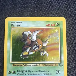 Pokemon TCG Pinsir Jungle 9/64 Holo Unlimited Holo Rare - Image 2