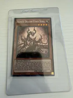 Yu-Gi-Oh! Primite Dragon Ether Beryl BLMM-EN130 1st Edition (Secret Rare) - Image 1