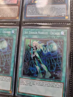 Yugioh Personal Binder Collection Sky Striker Mobilize - Engage! X3 Deck Core - Image 2