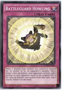 Yugioh - Battleguard Howling DUEA-EN069 1st Edition - Duelist Alliance - Image 1