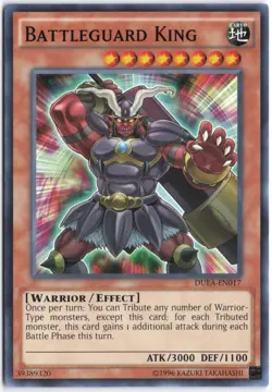 Yugioh - Battleguard King DUEA-EN017 Unlimited - Duelist Alliance - Image 1
