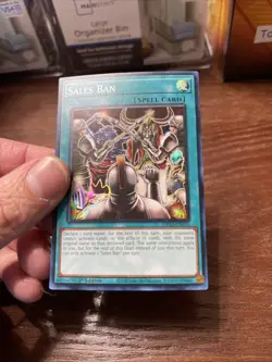 YuGiOh Spell Card Sales Ban MP23-EN035 1st Edition Super Rare - Image 3
