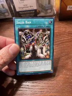 YuGiOh Spell Card Sales Ban MP23-EN035 1st Edition Super Rare - Image 5