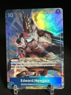 Edward Newgate (Alt Art) OP13-042 SR Carrying on His Will - ONE PIECE ENGLISH - Image 1