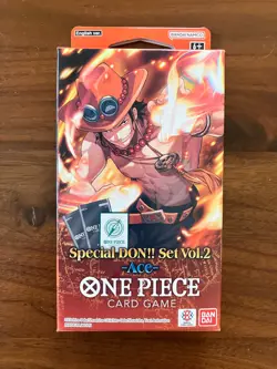 One Piece TCG: Special DON!! Set Vol 2 (Ace) - Factory Sealed - Image 1
