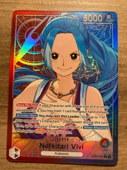 Nefeltari Vivi (Alternate Art) EB03-001 Extra Booster: One Piece Heroines NM - Image 1