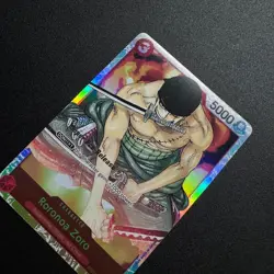 Roronoa Zoro ST01-013 Super Pre-Release Starter Deck 1 Straw Hat One Piece LP - Image 2