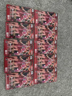 One Piece Card Game EB-03 Heroines Sleeved Booster Pack Lot of 10 Sealed - Image 1