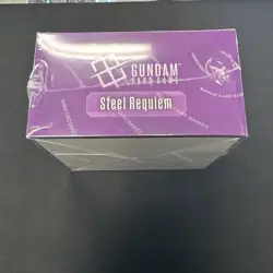 Gundam Card Game *Steel Requiem Booster Box GD03* Brand New Sealed - Image 2