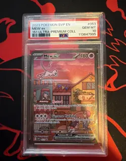 Mew SVP 053 151 Ultra Premium Collection Promo Pokemon Card PSA 10 Gem Mint - Image 1