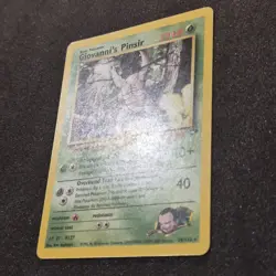 Giovanni's Pinsir 24/132 Gym Challenge, Pokemon Card TCG - Image 2