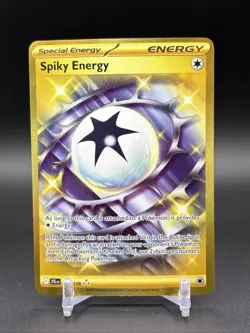 Spiky Energy 190/159 Journey Together Gold Hyper Rare Pokemon TCG Card NM - Image 1
