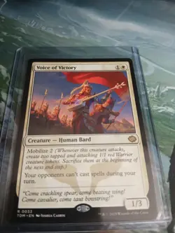 Voice of Victory MTG Creature Card Tarkir Dragonstorm 1x NM Magic the Gathering - Image 1
