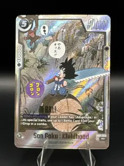 Dragon Ball Super Card Game Fusion World SB01-053 Son Goku : Childhood Alt Art - Image 1