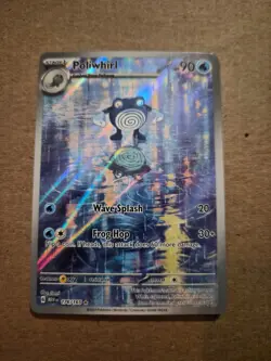 Poliwhirl 176/165 SV Pokemon TCG Scarlet & Violet 151 Illustration Rare IR Card - Image 1