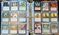 Lot Of 157 Vintage Magic The Gathering Cards W/ Rare Foils, Rares, ETC. LP To MP - Image 2