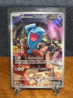 Team Rocket's Wobbuffet 203 Sv: Scarlet & Violet Promo Cards Holo - Image 1
