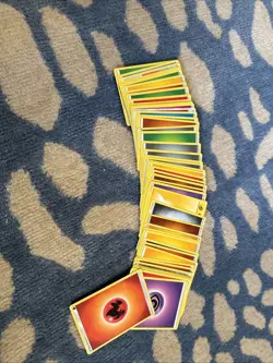 450 Pokemon Cards Bulk Card Energies Foils most cards are lightly played or used - Image 3