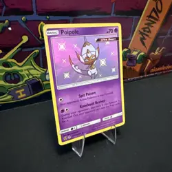 Poipole SHINY SV19/SV94 Hidden Fates NM Holo Foil Rare Pokemon Card - Image 2
