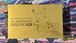Pokemon Card 25th Anniversary Golden Box Celebration Japan Limited Sealed - Image 1