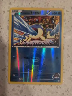 Pokemon Team AQUA'S Spheal Reverse Holo Double Crisis XY 3/34 Tcg Card LP +🎁 - Image 1