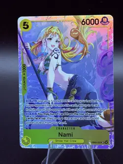 Nami EB03-053 Super Rare Extra Booster Heroines Edition One Piece Card English - Image 1