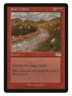 Rain of Salt MTG Urza's Saga Uncommon LP Lightly Played Single Card - Image 1