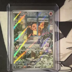 Pokemon Charmander SVP044 Promo Holo Basic Fire 60 HP Pokemon TCG Card Stock - Image 1