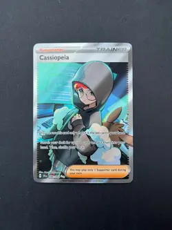 Pokemon TCG Cassiopeia Trainer Card Shrouded Fable Full Art 086/064 - Image 1