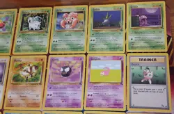 36 Original Vintage Pokemon Cards- Jungle/Fossil 1999 Bulk Excellent Condition - Image 5