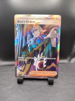 Pokemon TCG Boss's Orders Trainer Full Art Holo Rare Card 248/193 - Image 1