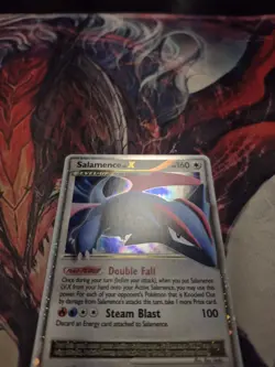 Pokemon Card Salamence Lv.X 98/99 Holo Rare Platinum Arceus - Lightly Played - Image 2