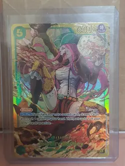 Jewelry Bonney SEC OP12-114 Card Bandai One Piece CCG Legacy Of The Masters - Image 1