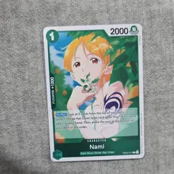 Nami EB02-017 Bandai One Piece Card Game Character Card 2000 Power - Image 1
