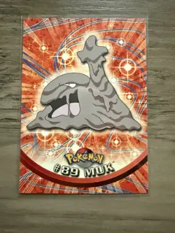 Pokemon #89 Muk Trading Card Topps Blue Logo - Image 1