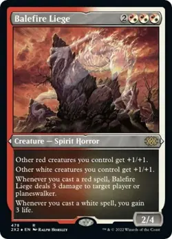 MTG - Balefire Liege (Foil Etched) - Double Masters 2022 - Light Play - Foil - Image 1