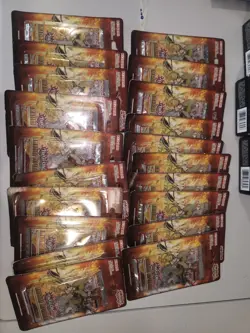 Lot of 20 SEALED Yu-Gi-Oh Amazing Defenders 7 Card Packs - Image 1