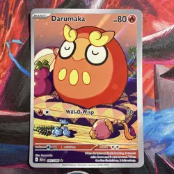Darumaka 097/086 Sv: Black Bolt Illustration Rare NM Holo Pokemon Card - Image 1