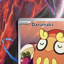 Darumaka 097/086 Sv: Black Bolt Illustration Rare NM Holo Pokemon Card - Image 2