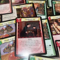 Harry Potter 2001 TCG Base Card Lot Commons & Rare Cards Warner Bro 300 Card Lot - Image 5