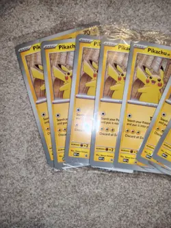X8 Pikachu At The Museum (SEALED) X Natural History Museum Pokemon Promo Card - Image 5