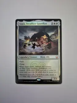 Appa Steadfast Guardian Foil Card 10 MTG TLA - Image 1