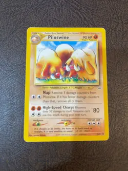 Piloswine 36/64 Neo Revelation Regular - Pokemon Card HP - Image 1