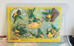 2019 Pokemon Center Japan Rayquaza Poncho Pikachu Gokigen Clear Promo Card 4x6 - Image 1