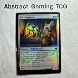 MTG - Hare Apparent *FOIL* - (FDN #15) - Foundations - Near Mint/M - Pack Fresh - Image 1
